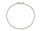 FJC Finejewelers 925 Sterling Silver Curb Bracelet Chain 8 Inches x 2 mm