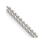 FJC Finejewelers 925 Sterling Silver Curb Chain 14 Inches x 3 mm
