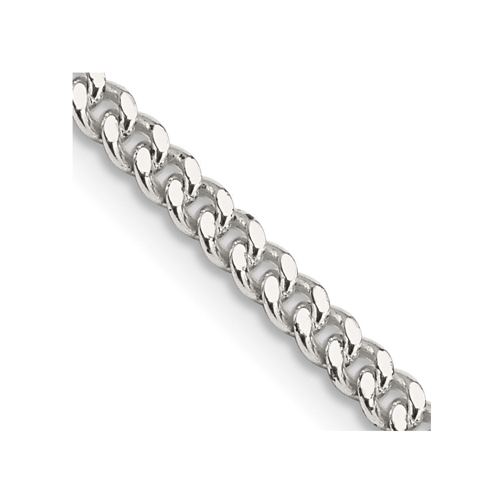 FJC Finejewelers 925 Sterling Silver Curb Chain 16 Inches x 3 mm