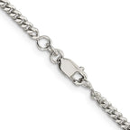 FJC Finejewelers 925 Sterling Silver Curb Bracelet Chain 7 Inches x 3 mm