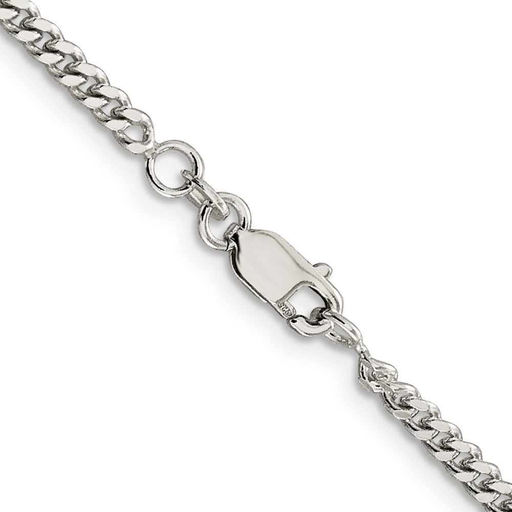 FJC Finejewelers 925 Sterling Silver Curb Bracelet Chain 7 Inches x 3 mm