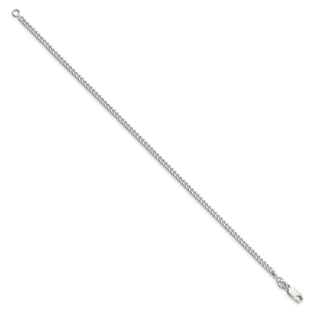 FJC Finejewelers 925 Sterling Silver Curb Bracelet Chain 8 Inches x 3 mm