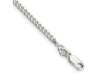 FJC Finejewelers 925 Sterling Silver Curb Bracelet Chain 8 Inches x 3 mm