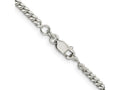 FJC Finejewelers 925 Sterling Silver Curb Chain Anklet 9 Inches x 3 mm