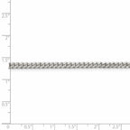 FJC Finejewelers 925 Sterling Silver Curb Chain 18 Inches x 3.5 mm