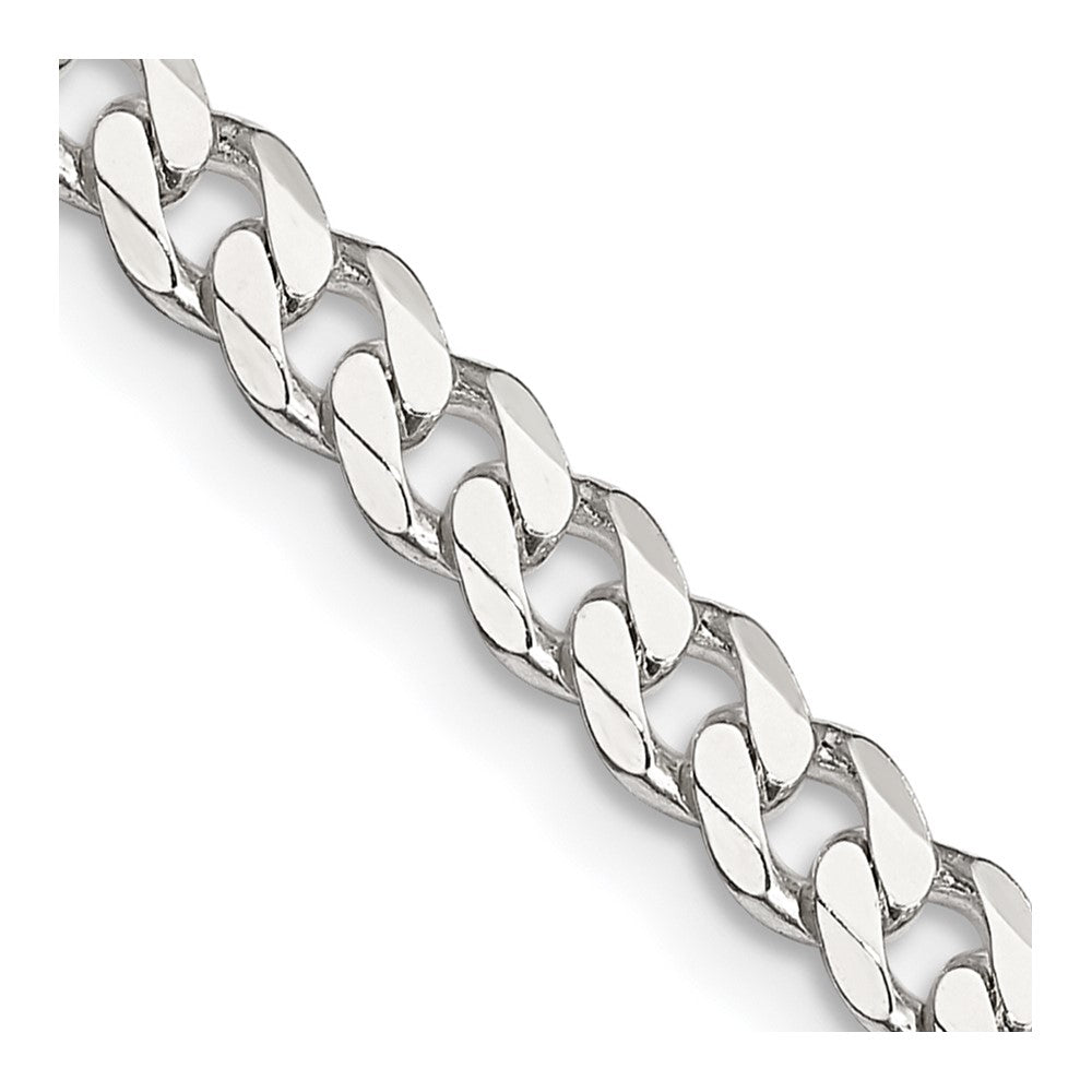 FJC Finejewelers 925 Sterling Silver Curb Chain 18 Inches x 4.5 mm