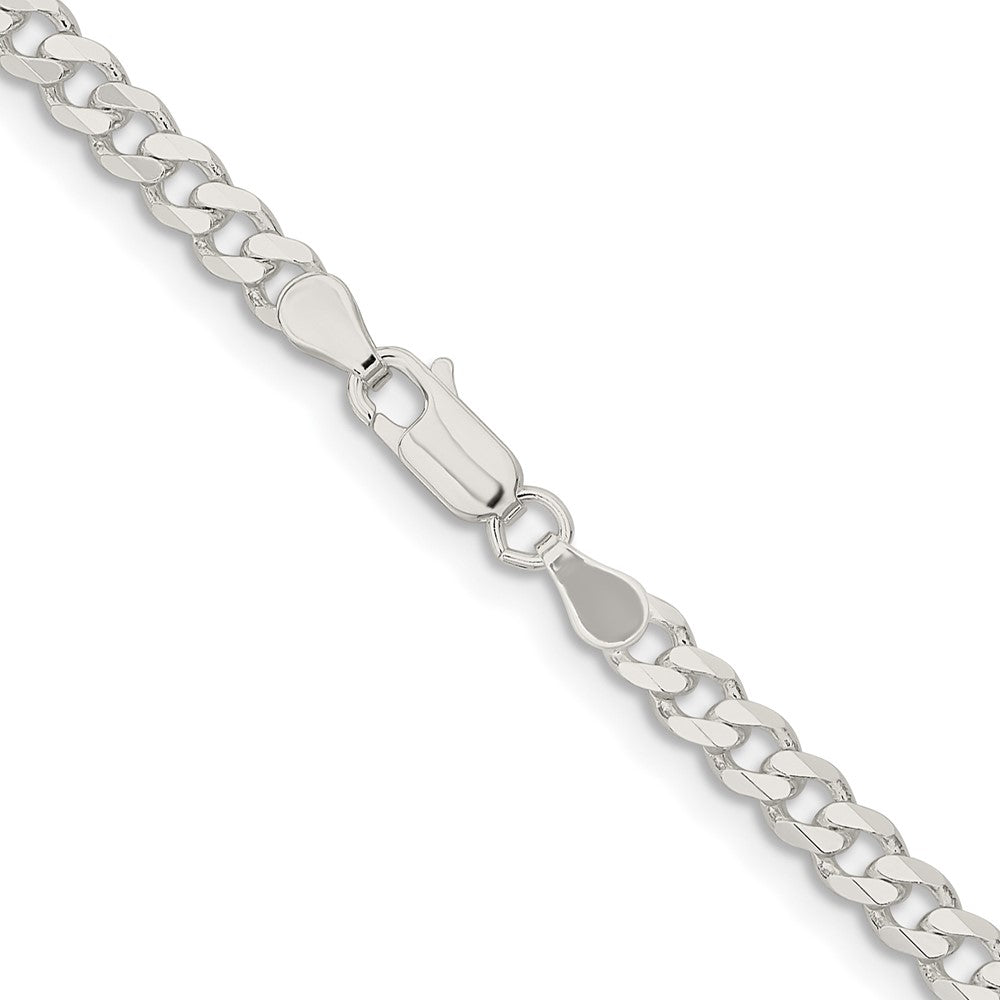 FJC Finejewelers 925 Sterling Silver Curb Chain 18 Inches x 4.5 mm