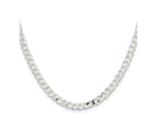 FJC Finejewelers 925 Sterling Silver Curb Chain 20 Inches x 4.5 mm