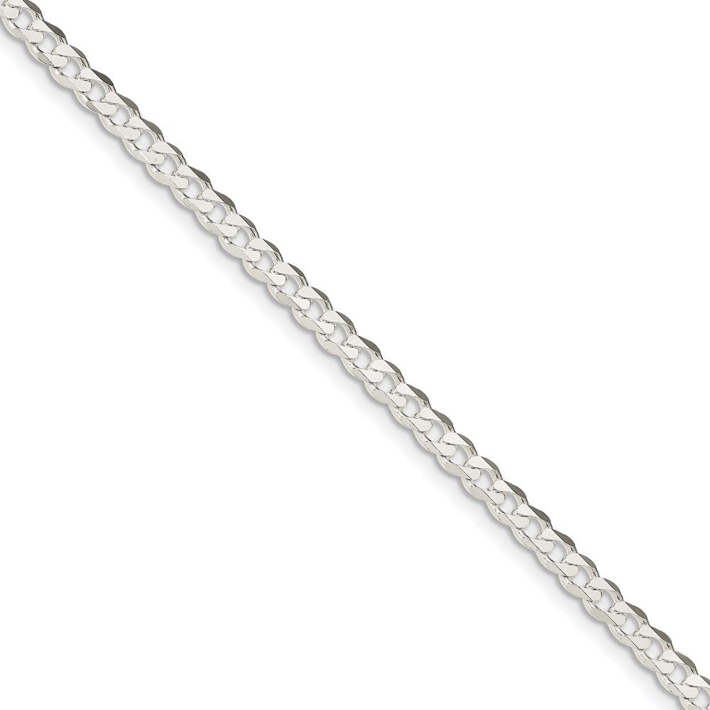 FJC Finejewelers 925 Sterling Silver Curb Bracelet Chain 7 Inches x 4.5 mm