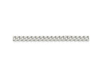 FJC Finejewelers 925 Sterling Silver Rhodium Plated 4.5mm Curb Bracelet Chain
