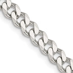 FJC Finejewelers 925 Sterling Silver Curb Chain 20 Inches x 6 mm