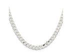 FJC Finejewelers 925 Sterling Silver Curb Chain 24 Inches x 6 mm