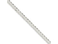 FJC Finejewelers 925 Sterling Silver Curb Bracelet Chain 7 Inches x 6 mm