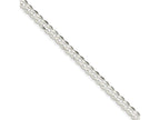 FJC Finejewelers 925 Sterling Silver Curb Bracelet Chain 7 Inches x 6 mm