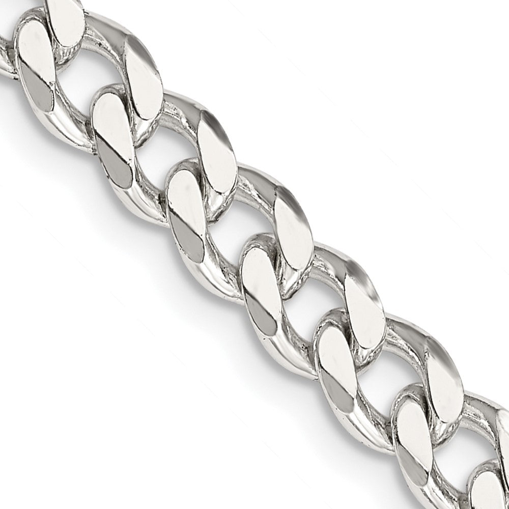 FJC Finejewelers 925 Sterling Silver Curb Chain 18 Inches x 7 mm
