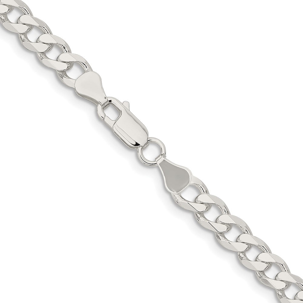 FJC Finejewelers 925 Sterling Silver Curb Chain 18 Inches x 7 mm