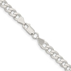 FJC Finejewelers 925 Sterling Silver Curb Chain 18 Inches x 7 mm