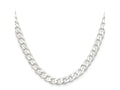 FJC Finejewelers 925 Sterling Silver Curb Chain 24 Inches x 7 mm