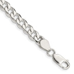 FJC Finejewelers 925 Sterling Silver Curb Bracelet Chain 8 Inches x 7 mm