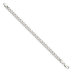 FJC Finejewelers 925 Sterling Silver Curb Bracelet Chain 8 Inches x 7 mm