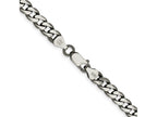 FJC Finejewelers 925 Sterling Silver Antiqued Curb Bracelet Chain 9 Inches x 7 mm