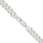 FJC Finejewelers 925 Sterling Silver Curb Bracelet Chain 9 Inches x 7.5 mm