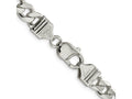 FJC Finejewelers 925 Sterling Silver Curb Bracelet Chain 7 Inches x 8 mm