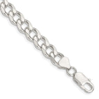 FJC Finejewelers 925 Sterling Silver Curb Bracelet Chain 8 Inches x 8 mm