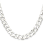 FJC Finejewelers 925 Sterling Silver Curb Chain 20 Inches x 9 mm