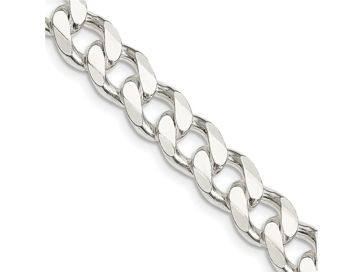 FJC Finejewelers 925 Sterling Silver Curb Chain 20 Inches x 9 mm