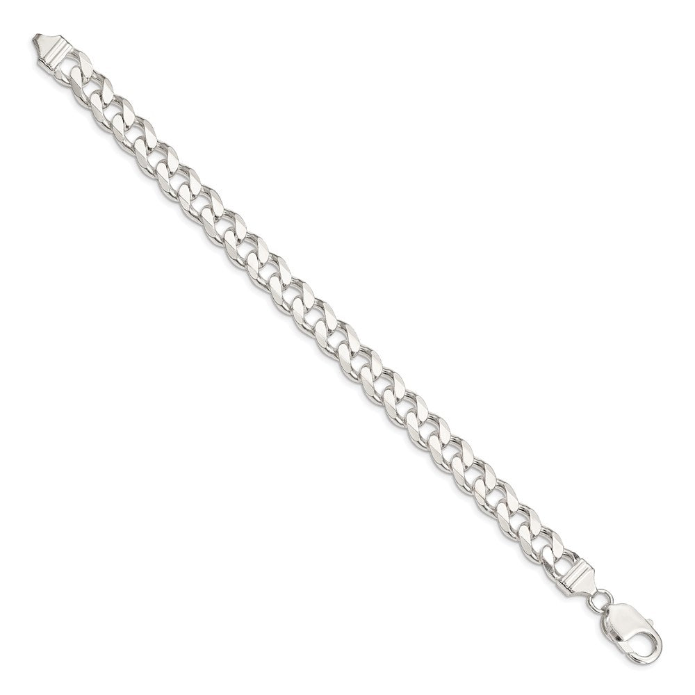 FJC Finejewelers 925 Sterling Silver Curb Bracelet Chain 8 Inches x 9 mm