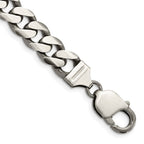 FJC Finejewelers 925 Sterling Silver Antiqued Curb Bracelet Chain 8 Inches x 9 mm