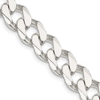 FJC Finejewelers 925 Sterling Silver Curb Chain 22 Inches x 11 mm
