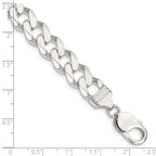 FJC Finejewelers 925 Sterling Silver Curb Bracelet Chain 8 Inches x 11 mm