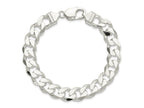 FJC Finejewelers 925 Sterling Silver Curb Bracelet Chain 8 Inches x 11 mm