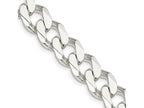 FJC Finejewelers 925 Sterling Silver Curb Bracelet Chain 9 Inches x 11 mm