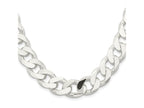 FJC Finejewelers 925 Sterling Silver Curb Chain 22 Inches x 15 mm