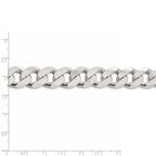 FJC Finejewelers 925 Sterling Silver Curb Chain 24 Inches x 15 mm