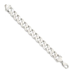 FJC Finejewelers 925 Sterling Silver Curb Bracelet Chain 8 Inches x 15 mm