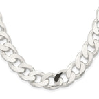 FJC Finejewelers 925 Sterling Silver Curb Bracelet Chain 9 Inches x 15 mm