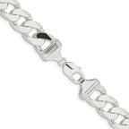 FJC Finejewelers 925 Sterling Silver Curb Bracelet Chain 9 Inches x 15 mm