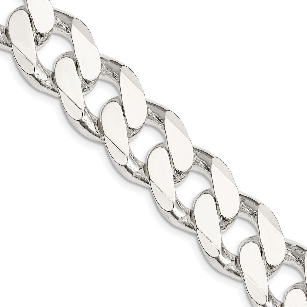 FJC Finejewelers 925 Sterling Silver Curb Chain 22 Inches x 16.25 mm