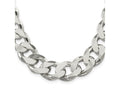 FJC Finejewelers 925 Sterling Silver Curb Chain 22 Inches x 16.25 mm
