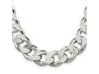 FJC Finejewelers 925 Sterling Silver Curb Chain 22 Inches x 16.25 mm