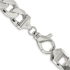 FJC Finejewelers 925 Sterling Silver Curb Chain 24 Inches x 16.25 mm