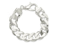 FJC Finejewelers 925 Sterling Silver Curb Bracelet Chain 8 Inches x 16.25 mm
