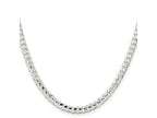 FJC Finejewelers 925 Sterling Silver Concave Beveled Curb Chain 30 Inches x 4.5 mm