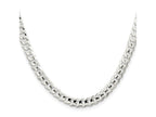 FJC Finejewelers 925 Sterling Silver Concave Beveled Curb Chain 30 Inches x 5.65 mm