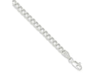 FJC Finejewelers 925 Sterling Silver Double Link Charm Bracelet 8 Inches x 5 mm