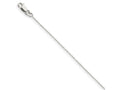 FJC Finejewelers 925 Sterling Silver Cable Chain Anklet 9 Inches x 1 mm